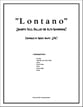 Lontano Jazz Ensemble sheet music cover